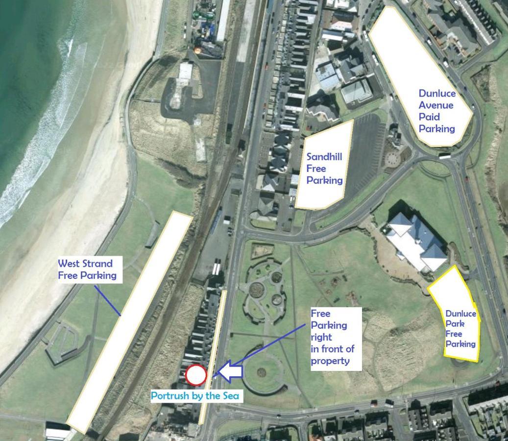 5 West Beach - Portrush By The Sea Bagian luar foto